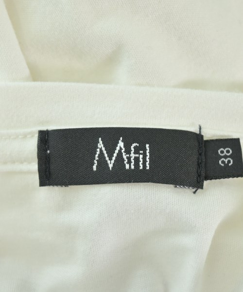 M･Fil（エムフィル）Tシャツ・カットソー 白 サイズ:38(M位) レディース/2200687361052