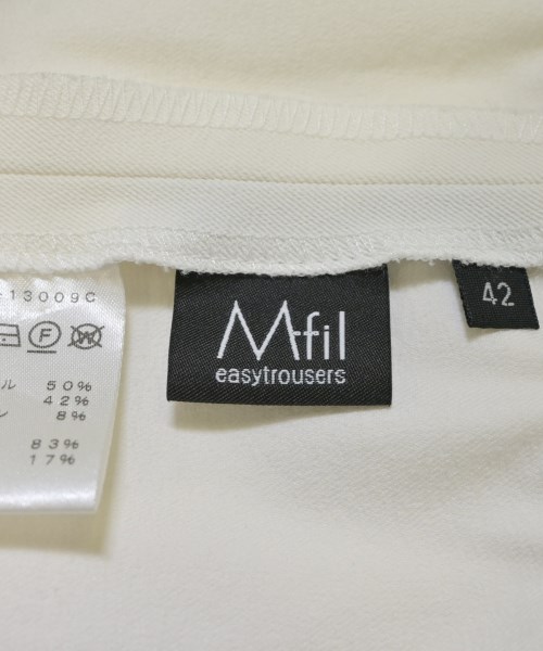 M･Fil（エムフィル）その他 白 サイズ:42(L位) レディース/2200689126055