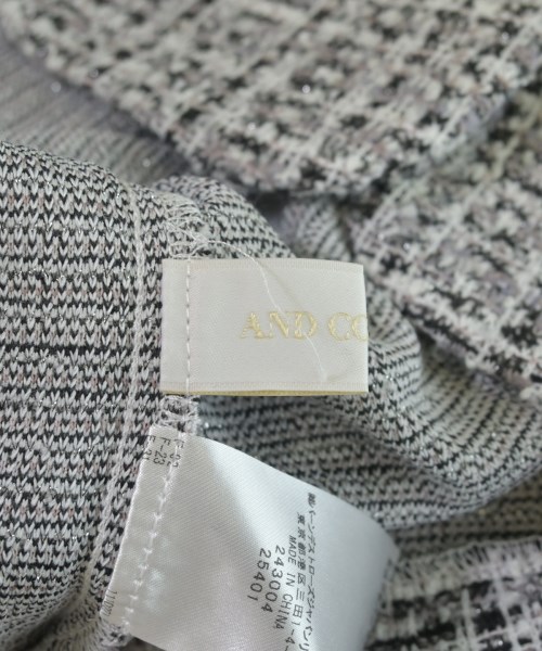 And Couture（アンドクチュール）ジャケット 白 サイズ:F レディース/2200620296298