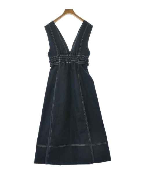 And Couture（アンドクチュール）ワンピース 紺 サイズ:38(M位) レディース/2200594229049