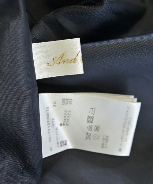 And Couture（アンドクチュール）ワンピース 紺 サイズ:38(M位) レディース/2200594229049
