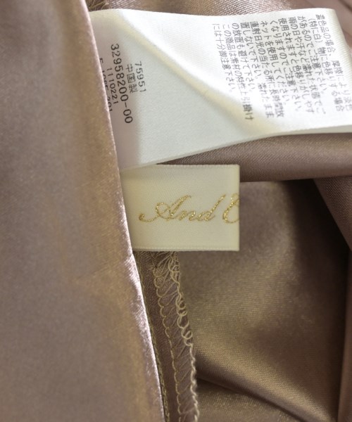 And Couture（アンドクチュール）ロング・マキシ丈スカート ピンク サイズ:F レディース/2200634151019