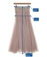 And Couture（アンドクチュール）ロング・マキシ丈スカート ピンク サイズ:F レディース/2200634151019