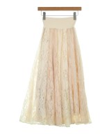 And Couture（アンドクチュール）ロング・マキシ丈スカート 白 サイズ:38(M位) レディース/2200634151033