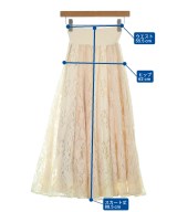 And Couture（アンドクチュール）ロング・マキシ丈スカート 白 サイズ:38(M位) レディース/2200634151033