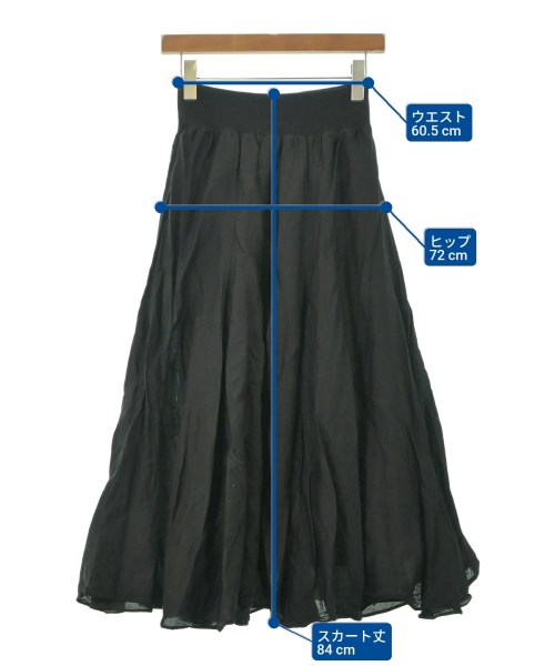 And Couture（アンドクチュール）ロング・マキシ丈スカート 黒 サイズ:38(M位) レディース/2200643959064