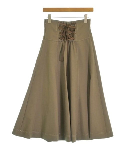 And Couture（アンドクチュール）ロング・マキシ丈スカート 茶 サイズ:38(M位) レディース/2200628911063