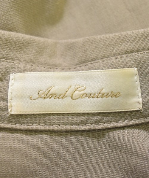 And Couture（アンドクチュール）ワンピース ベージュ サイズ:38(M位) レディース/2200611914019
