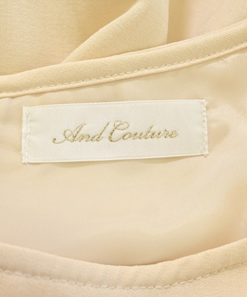 And Couture（アンドクチュール）ワンピース ベージュ サイズ:38(M位) レディース/2200667848054