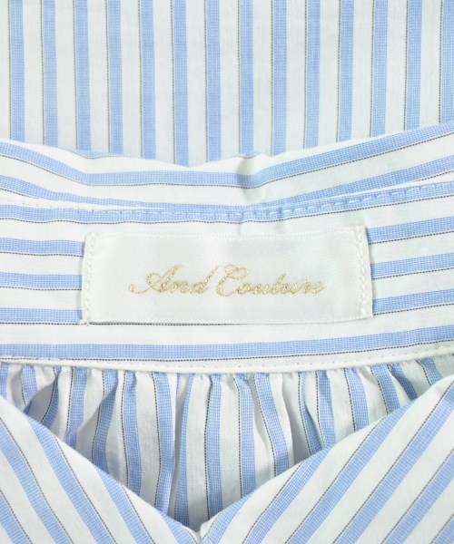 And Couture（アンドクチュール）カジュアルシャツ 青 サイズ:38(M位) レディース/2200669516036