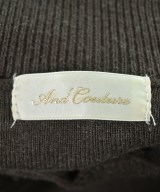 And Couture（アンドクチュール）ニット・セーター 茶 サイズ:38(M位) レディース/2200670306367
