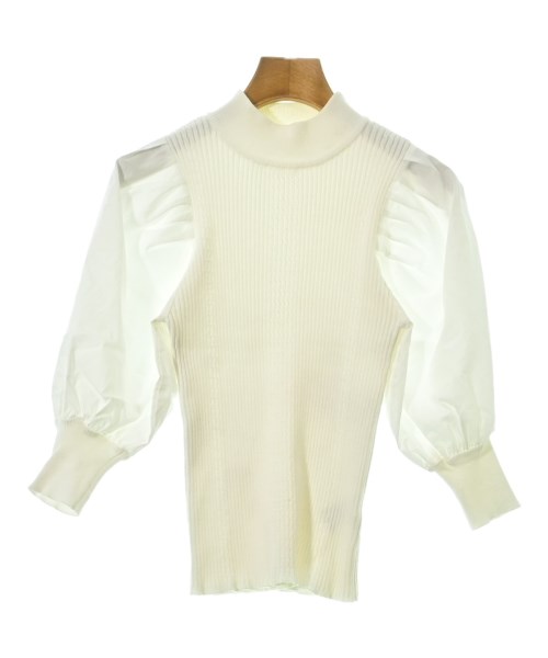 And Couture(アンドクチュール)ニット・セーター 白 サイズ:38(M位)/2200670306374