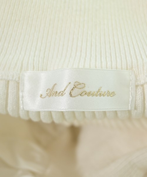 And Couture（アンドクチュール）ニット・セーター 白 サイズ:38(M位) レディース/2200670306374