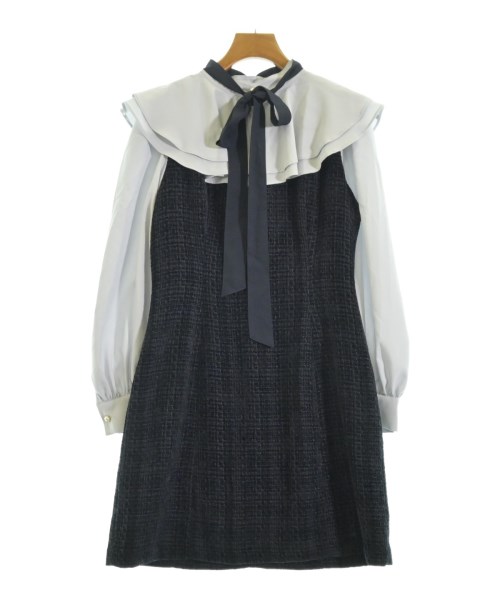 And Couture(アンドクチュール)ワンピース 紺 サイズ:F/2200675370011