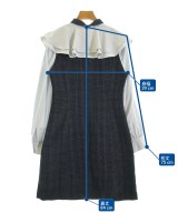 And Couture（アンドクチュール）ワンピース 紺 サイズ:F レディース/2200675370011