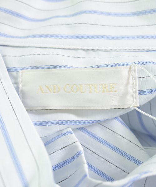 And Couture（アンドクチュール）シャツワンピース 白 サイズ:F レディース/2200675370028