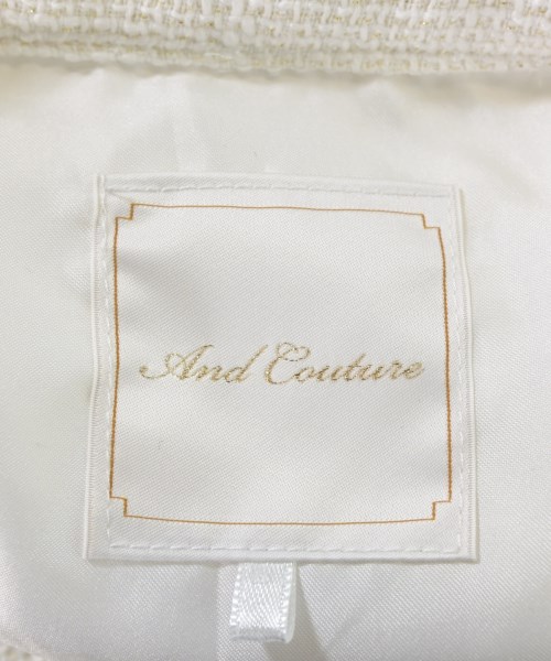 And Couture（アンドクチュール）ワンピース 白 サイズ:38(M位) レディース/2200674428058