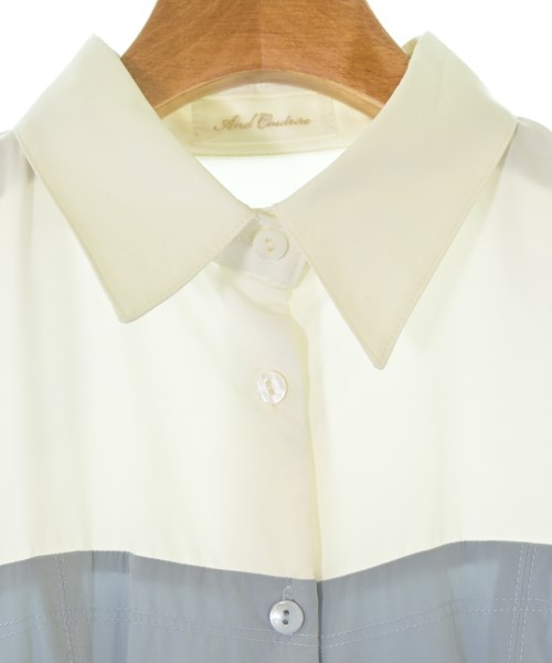 And Couture（アンドクチュール）シャツワンピース 青 サイズ:38(M位) レディース/2200679037019