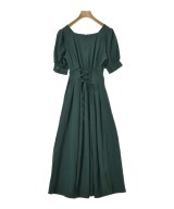 And Couture（アンドクチュール）ワンピース 緑 サイズ:38(M位) レディース/2200690954029
