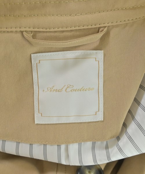 And Couture（アンドクチュール）トレンチコート ベージュ サイズ:38(M位) レディース/2200689558030