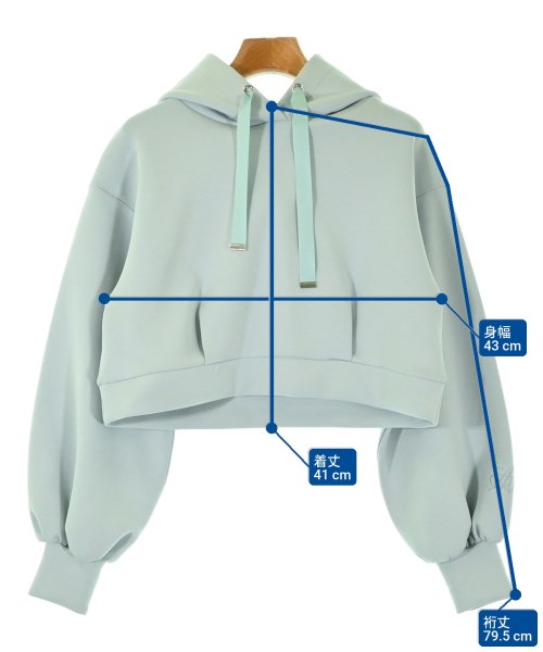 And Couture（アンドクチュール）パーカー 青 サイズ:F レディース/2200689558047