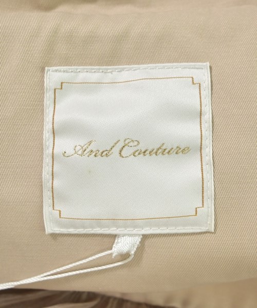 And Couture（アンドクチュール）トレンチコート ベージュ サイズ:38(M位) レディース/2200689558078