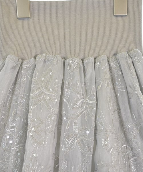 And Couture（アンドクチュール）ロング・マキシ丈スカート グレー サイズ:F レディース/2200689558108