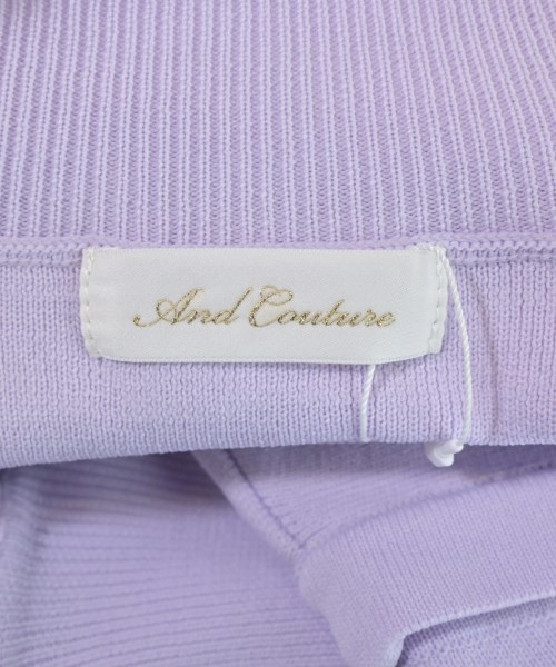 And Couture（アンドクチュール）ニット・セーター 紫 サイズ:F レディース/2200689558153