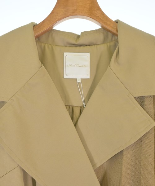 And Couture（アンドクチュール）トレンチコート ベージュ サイズ:38(M位) レディース/2200689558177