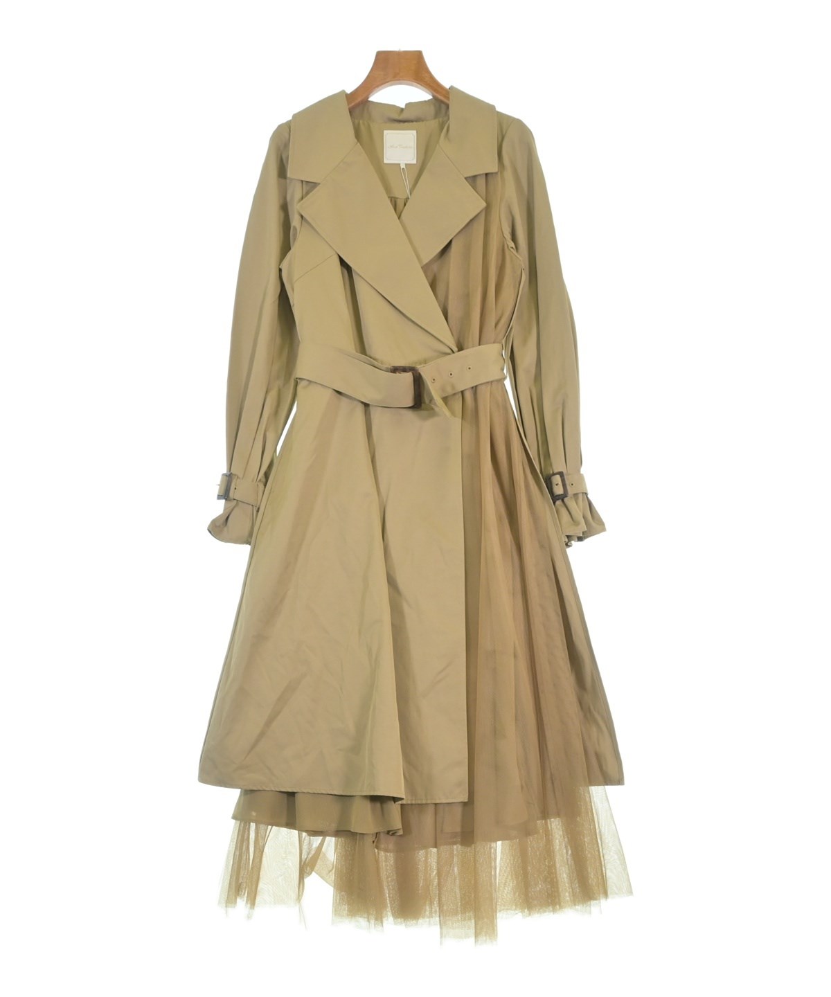 and couture トレンチコート And Couture（アンドクチュール）トレンチコート ベージュ サイズ:38(M