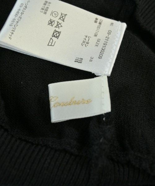 And Couture（アンドクチュール）ニット・セーター 黒 サイズ:38(M位) レディース/2200692214145