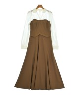 And Couture（アンドクチュール）ワンピース 茶 サイズ:38(M位) レディース/2200699000017