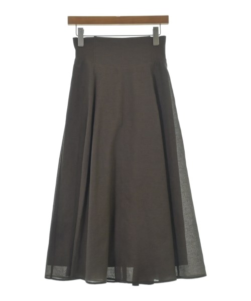And Couture(アンドクチュール)ロング・マキシ丈スカート 茶 サイズ:S/2200649840076