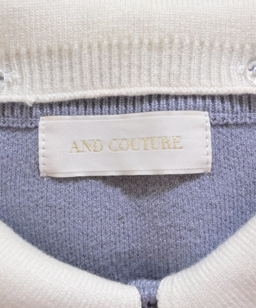 And Couture（アンドクチュール）カーディガン 青 サイズ:F レディース/2200649840083