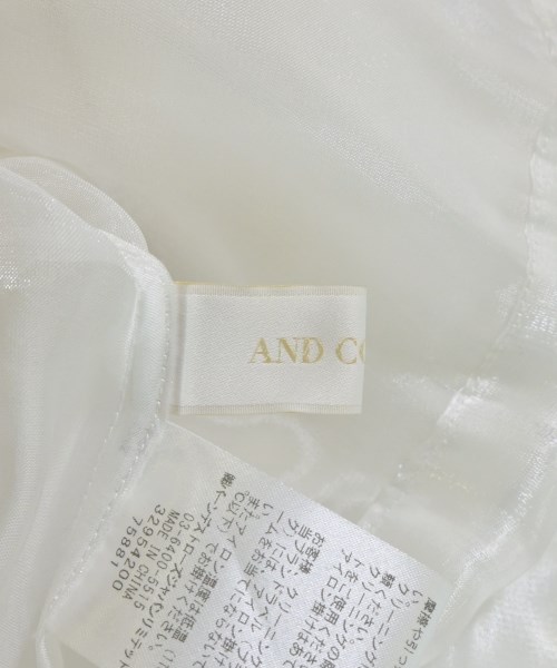 And Couture（アンドクチュール）その他 白 サイズ:F レディース/2200651114028