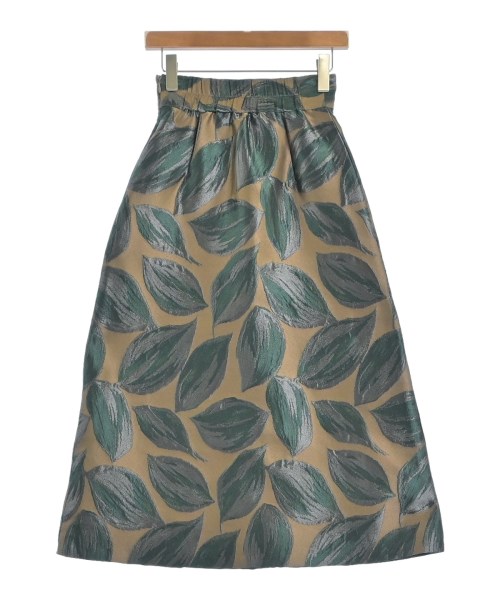 And Couture（アンドクチュール）ロング・マキシ丈スカート 茶 サイズ:36(S位) レディース/2200649607037