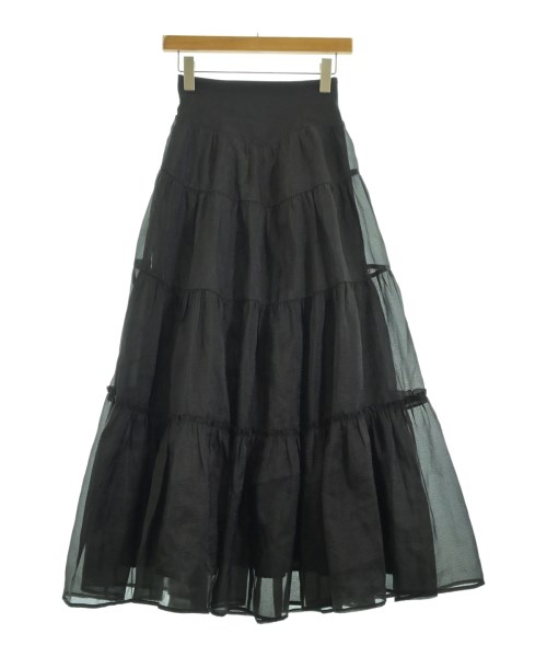 And Couture(アンドクチュール)ロング・マキシ丈スカート 黒 サイズ:F/2200654763018