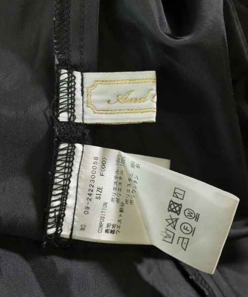 And Couture（アンドクチュール）ロング・マキシ丈スカート 黒 サイズ:F レディース/2200654763018
