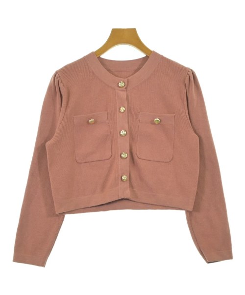 And Couture(アンドクチュール)カーディガン ピンク サイズ:F/2200654763063