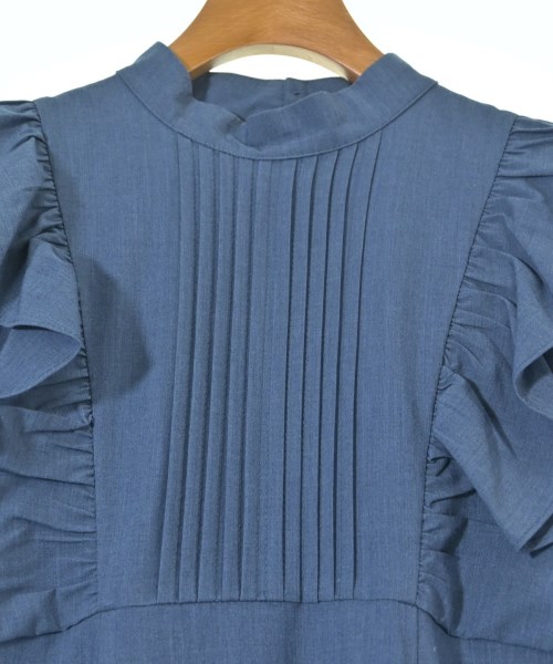 And Couture（アンドクチュール）シャツワンピース 青 サイズ:38(M位) レディース/2200633662028