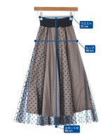 And Couture（アンドクチュール）ロング・マキシ丈スカート 黒 サイズ:38(M位) レディース/2200642357106