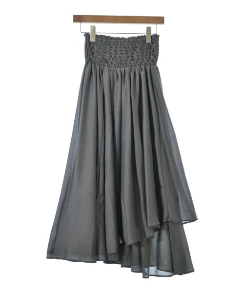 And Couture(アンドクチュール)ロング・マキシ丈スカート グレー サイズ:F/2200652141030