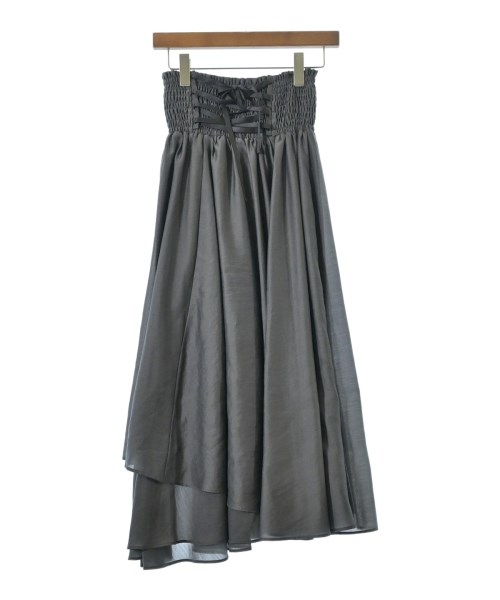 And Couture（アンドクチュール）ロング・マキシ丈スカート グレー サイズ:F レディース/2200652141030