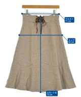 And Couture（アンドクチュール）ロング・マキシ丈スカート ベージュ サイズ:38(M位) レディース/2200652822038