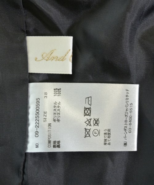 And Couture（アンドクチュール）ジャケット ベージュ サイズ:38(M位) レディース/2200654206010