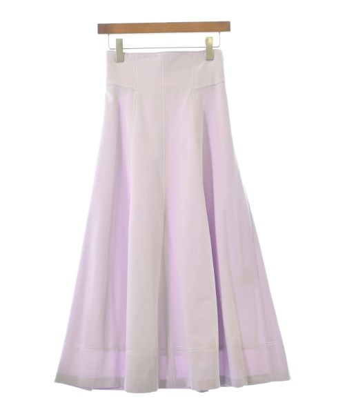 And Couture(アンドクチュール)ロング・マキシ丈スカート 紫 サイズ:36(S位)/2200664874070