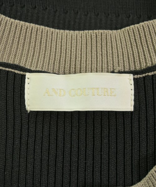 And Couture（アンドクチュール）ワンピース 黒 サイズ:F レディース/2200732550196