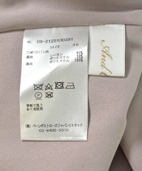 And Couture（アンドクチュール）ワンピース ピンク サイズ:38(M位) レディース/2200718723064