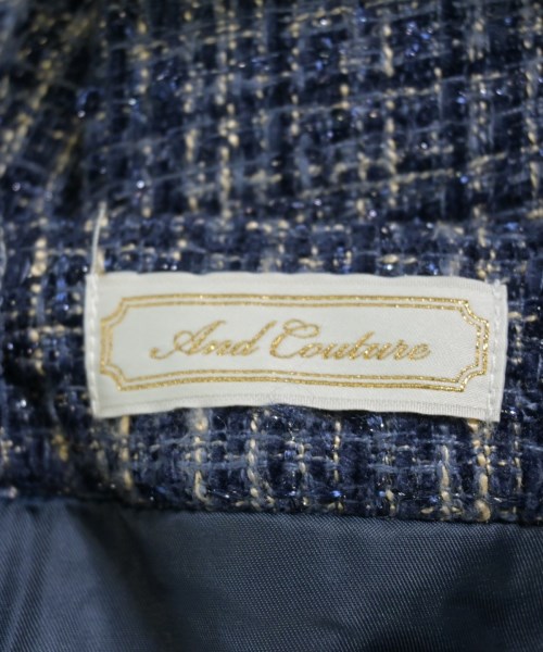 And Couture（アンドクチュール）ワンピース 青 サイズ:F レディース/2200685859018
