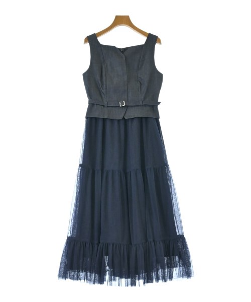 And Couture(アンドクチュール)ワンピース 紺 サイズ:F/2200688928100